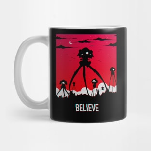 Alien Tripods Full Mug